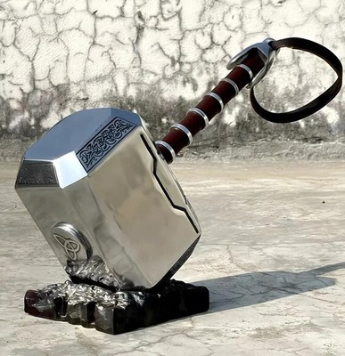 15'' Thor Mjolnir Hammer Metall Replik V2.0 | Avengers Cosplay Sammlerstück