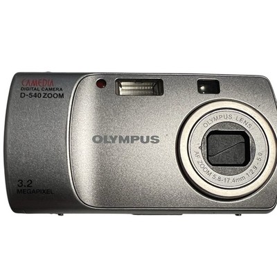 Olympus Camera D-540 Zoom  Working No Memory Card Includes USB Disk, & Manual