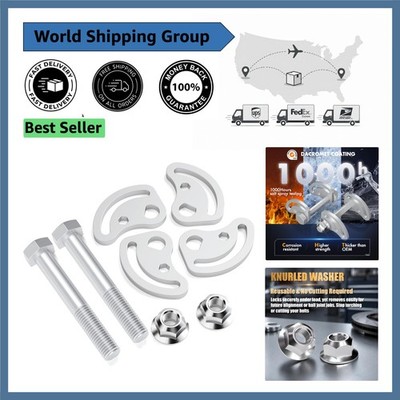 Enhanced Dacromet Camber Caster Bolts for 1999-2018 GM Trucks - Rust-Resistant