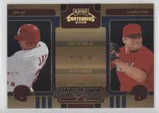 2008 Playoff Contenders Draft Class Black 40/100 Jon Jay Lance Lynn #3 0a3