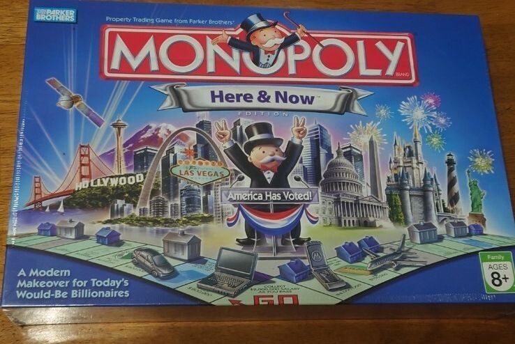 Monopoly Here And Now 2006 Edition Board Game
