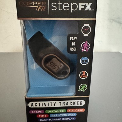 Step FX Copper Fit Easy To Use 3 Axis Motion Sensor Unisex Activity Tracker Only