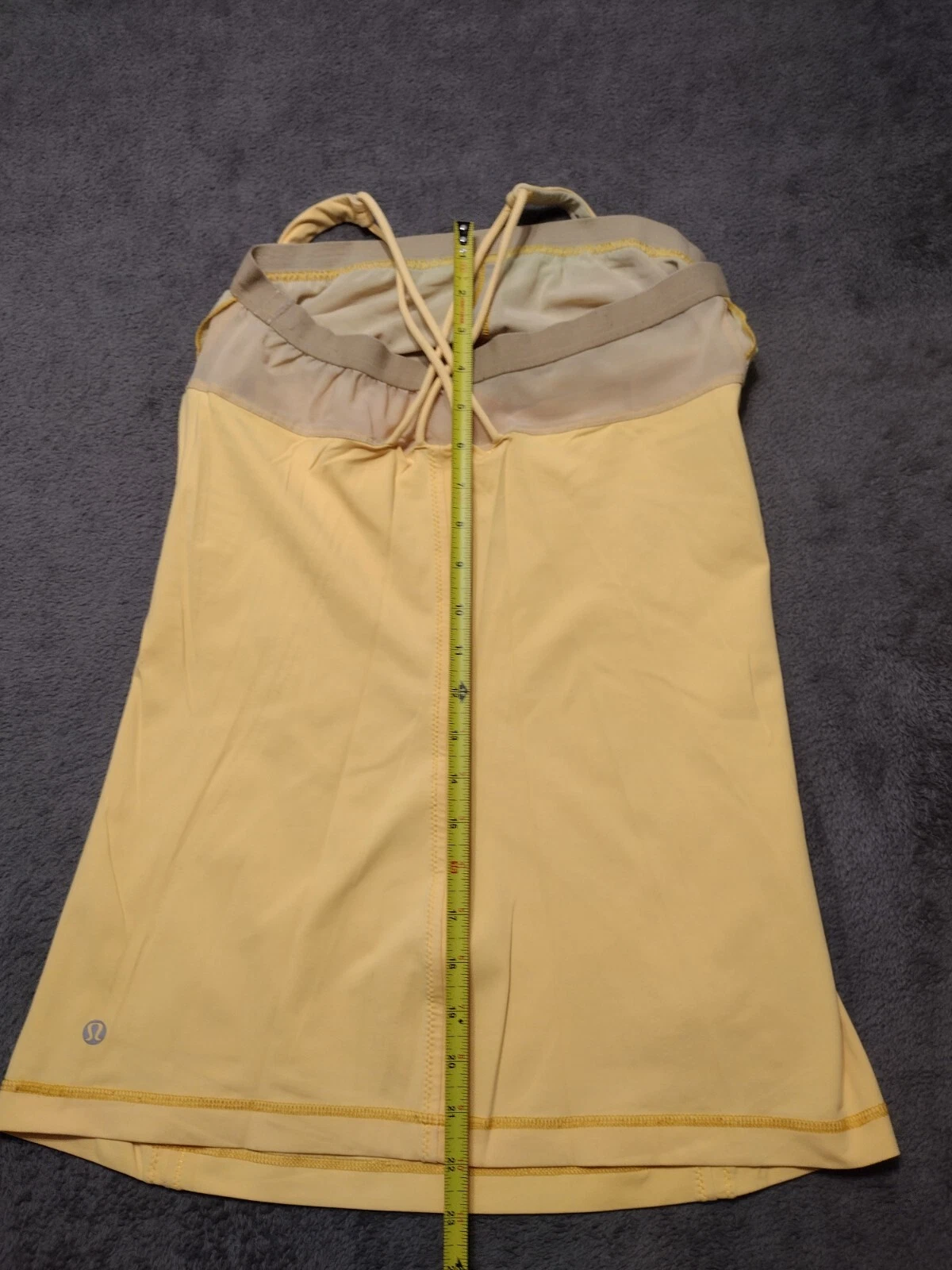 lululemon racerback active running jogging pastel tank-top
