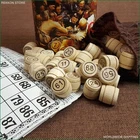 UKRAINIAN COSSACK'S LOTTO BINGO КОЗАЦЬКЕ Лото Board Game Wooden Barrels