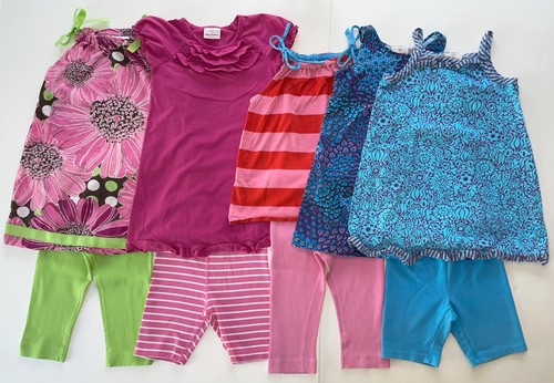 HANNA ANDERSSON Size 110 (US 5) EUC LOT OF 9 DRESSES/SHIRT/CAPRI/SHORTS/OUTFITS - Picture 20 of 20
