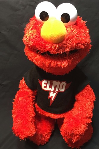 lets rock elmo doll 15" interactive sesame street toy