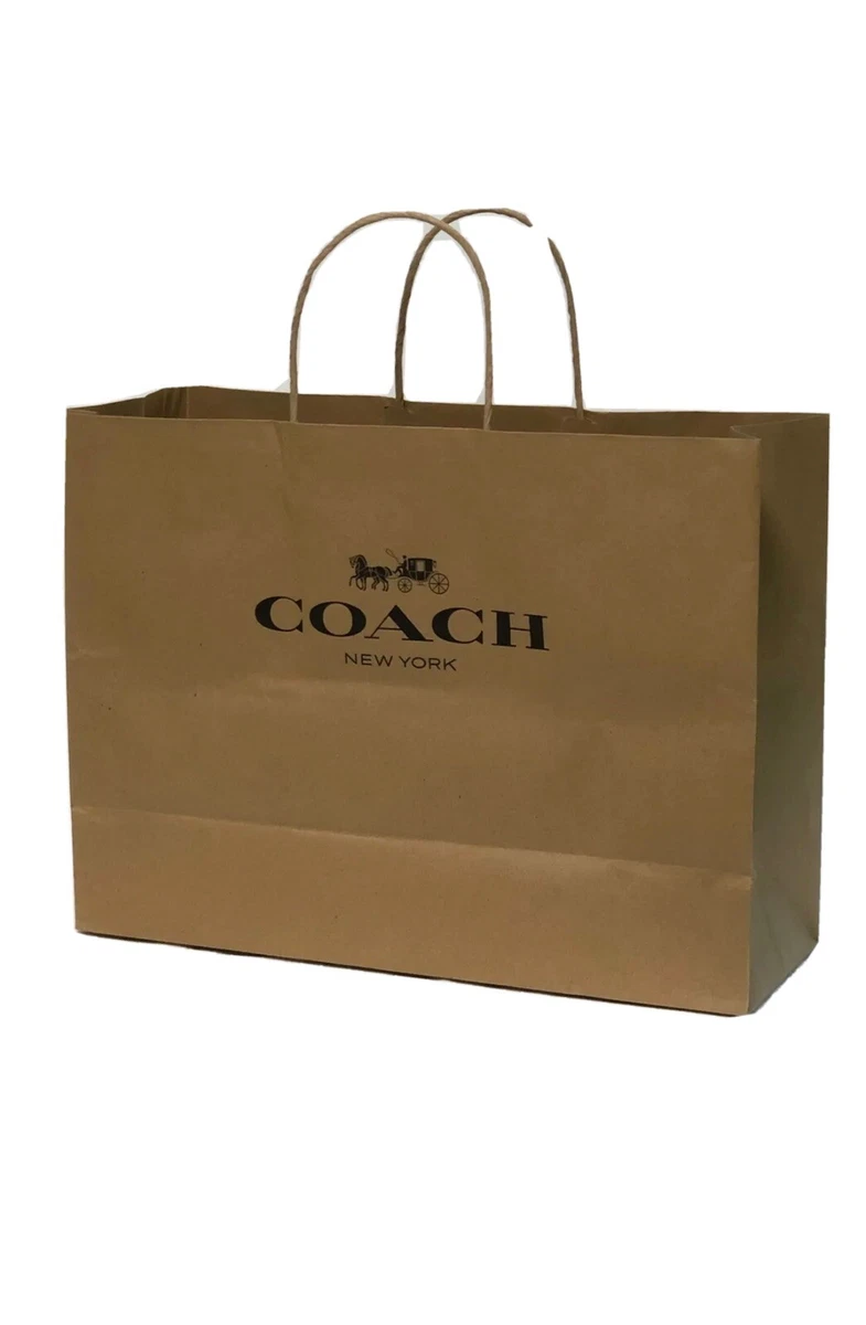 Coach sales shopping bag