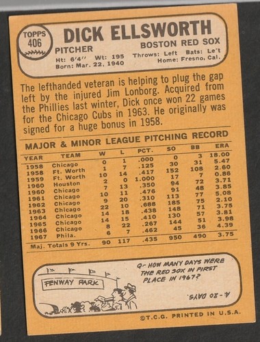 1968 Topps Baseball Cards Scegli una carta a scelta 295-660 EX X-MT 1/25 Set Break - Foto 201 di 490