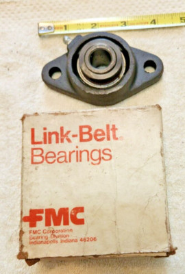  FMC LINK-BELT BEARING 5/8'' FX3-U210H Ball Bearing Flange 