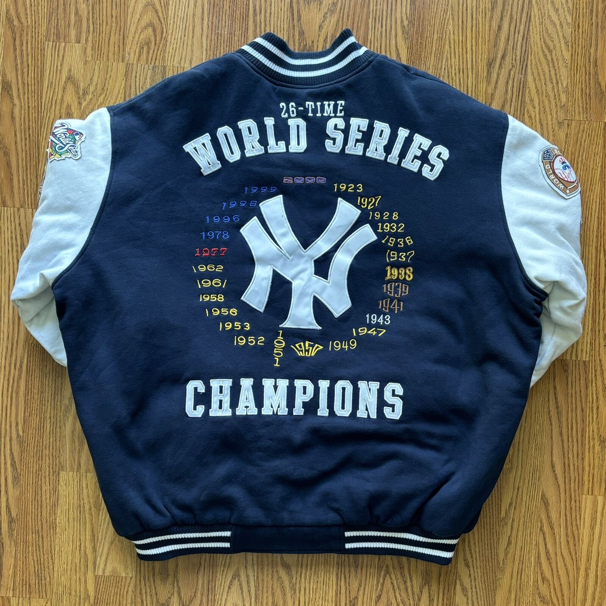 GR8 × MLB TOKYO SERIES VARSITY JKT XXL GR8 x MLB Tokyo Series Varsity Jacket Dodgers Blue Size 8