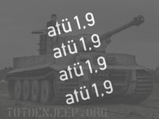 POCHOIR MARQUAGE GERMAN ATU 1.9 SIDE CAR MOTO VEHICULE BMW KUBEL .  jeep willys