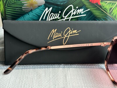 Maui Jim Pua MJ 865 09 Tortoise Rose Gold + Maui Rose  display picture 2