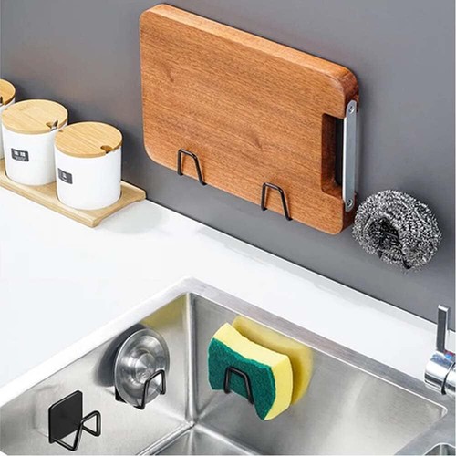 Stainless Steel Sponge Holders for Kitchen Sink, Strong Adhesive Small Sponge Ho - Picture 7 of 18