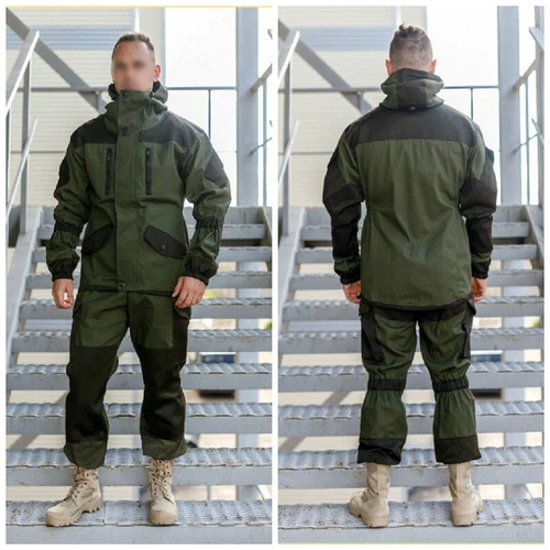 GORKA-5 Russian Special Forces Combat Suit Camouflage Uniform Top Pants Set Men - product listing photo