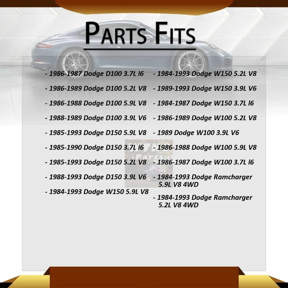 Eje trasero OE Solutions 2x para Dodge D150 5,9 L 1985-1993 Foto 2 de 4
