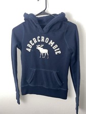 Abercrombie For Kids Size Medium Navy Blue Hoodie