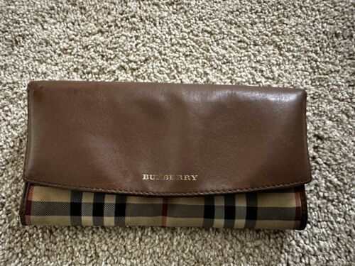Burberry Porter Horseferry Check' Continental Wallet - Picture 1 of 11