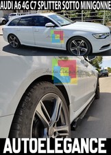Audi A6 4G C7 Splitter Unten Schweller Seitenlichter Fensterbrett Sport -1
