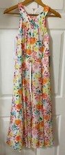NWT TOMMY HILFIGER Midi Chiffon floral sundress size 2