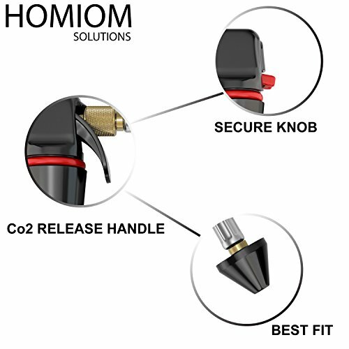 Drain Gun 4 CO2 cartridges included for A/C Condensate Lines by Homiom
