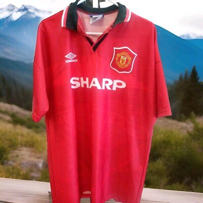 Original Official Umbro 1994 Manchester United Beckham Rookie