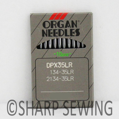100-Pack Orange Leather Point Industrial Sewing Machine Needles - 134-35LR DPX35LR