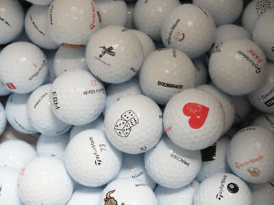 New 12 Dozen TaylorMade 2021 TP5x Golf Balls 144 My Symbol