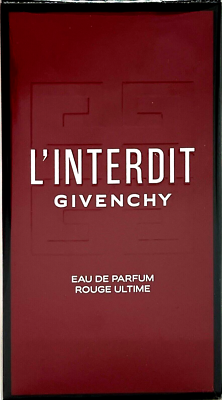 GIVENCHY L'INTERDIT ROUGE ULTIME EAU DE PARFUM SPRAY WOMEN 2.7 Oz