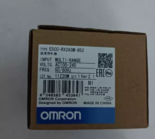 Omron E5CC-RX2ASM-852 Temperature Controller 100-240VAC Brand New Free Ship