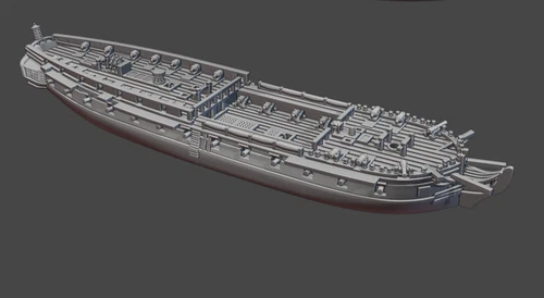 1/700th Endymion-class Frigate (40 guns), 1797-1859 #2