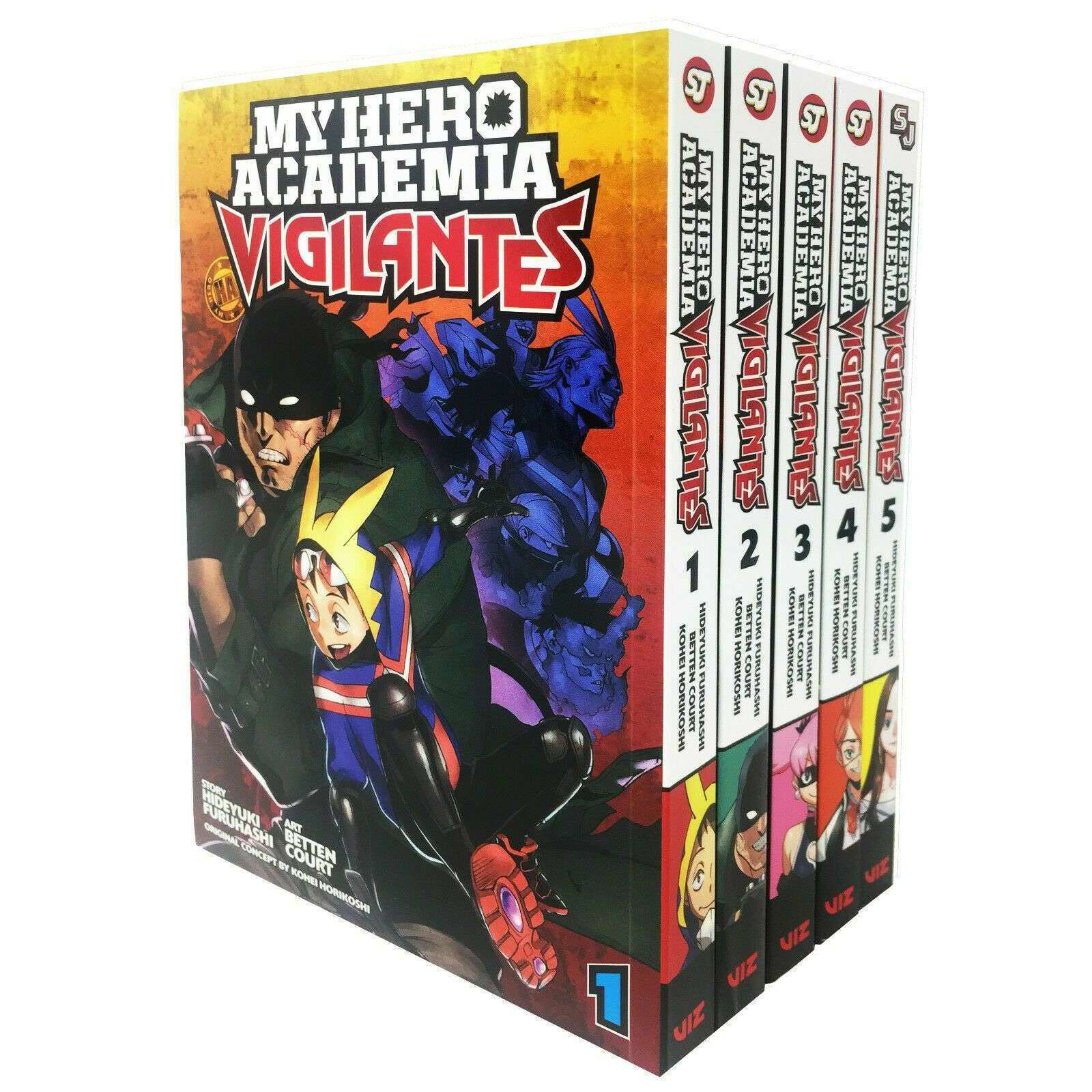 My Hero Academia Vigilantes Vol.1-5 Collection 5 Books Set Series Pack NEW