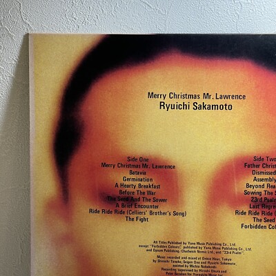 Ryuichi Sakamoto – Merry Christmas Mr. Lawrence/LP 1983 L28N 1008