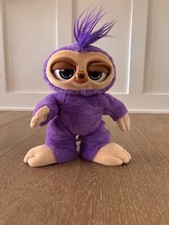 Zuru Pets Alive Purple FIFI The Flossing Sloth Dancing Plush Sings And Dances