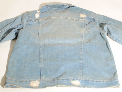 Levi's Levi Big Boys Denim Trucker Jacket Vintage Faded Large L 12 - 13 Years - Picture 5 of 5
