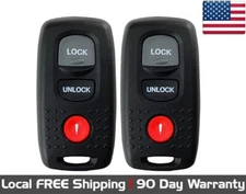 2x New Replacement Key Fob Remote For Select Mazda Vehicles (Read Description)