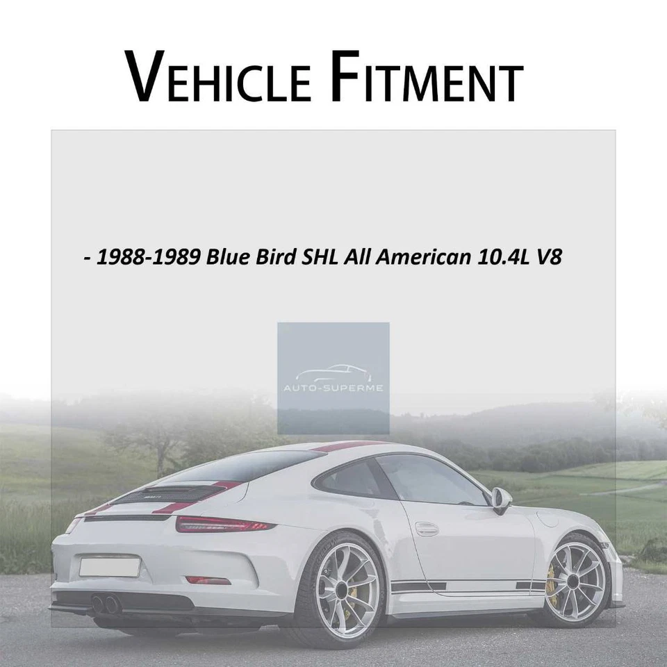 For Blue Bird SHL All American 1988-1989 Radiator Coolant Hose Pipe To Pipe - Image 2 of 4