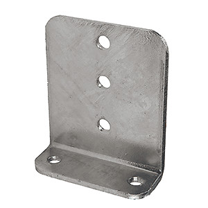 C.E. Smith 10160A40 Vertical 90° Bunk Bracket - 5'' x 6'' - Aluminum