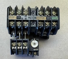 FUJI MAGNETIC CONTACTOR SRCA3938-06RM COIL 100/110V, W/ RELAY TR-0 0.95-1.45A