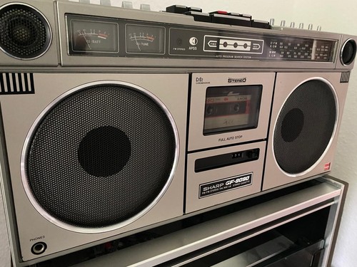 BOOMBOX SHARP GF-9090 H STEREO RADIO-TAPE RECORDER Ghettoblaster !!TOP!! - Bild 2 von 14