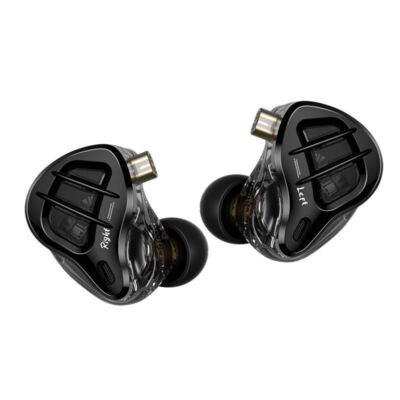 KZ ZAR HiFi Wired Earphone Hybrid Technology 7BA+1DD In Ear Monitor Earbuds IEM 
