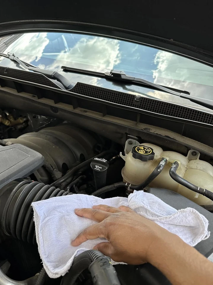 100% Algodón X-Grande 15x15 Blanco Tienda Toallas Paquete Múltiple, Trapos de Limpieza de Calidad Foto 4 de 4