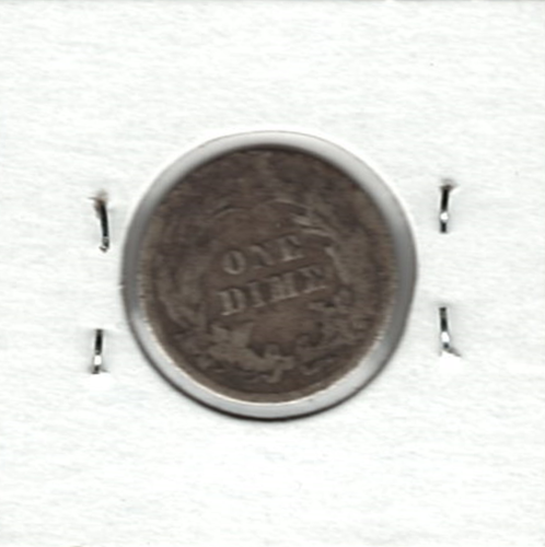 1905 Barber Dime in BUONE condizioni ~ CERCHI COMPLETI ~ VEDI LA SCANSIONE pz 10 - Foto 5 di 5