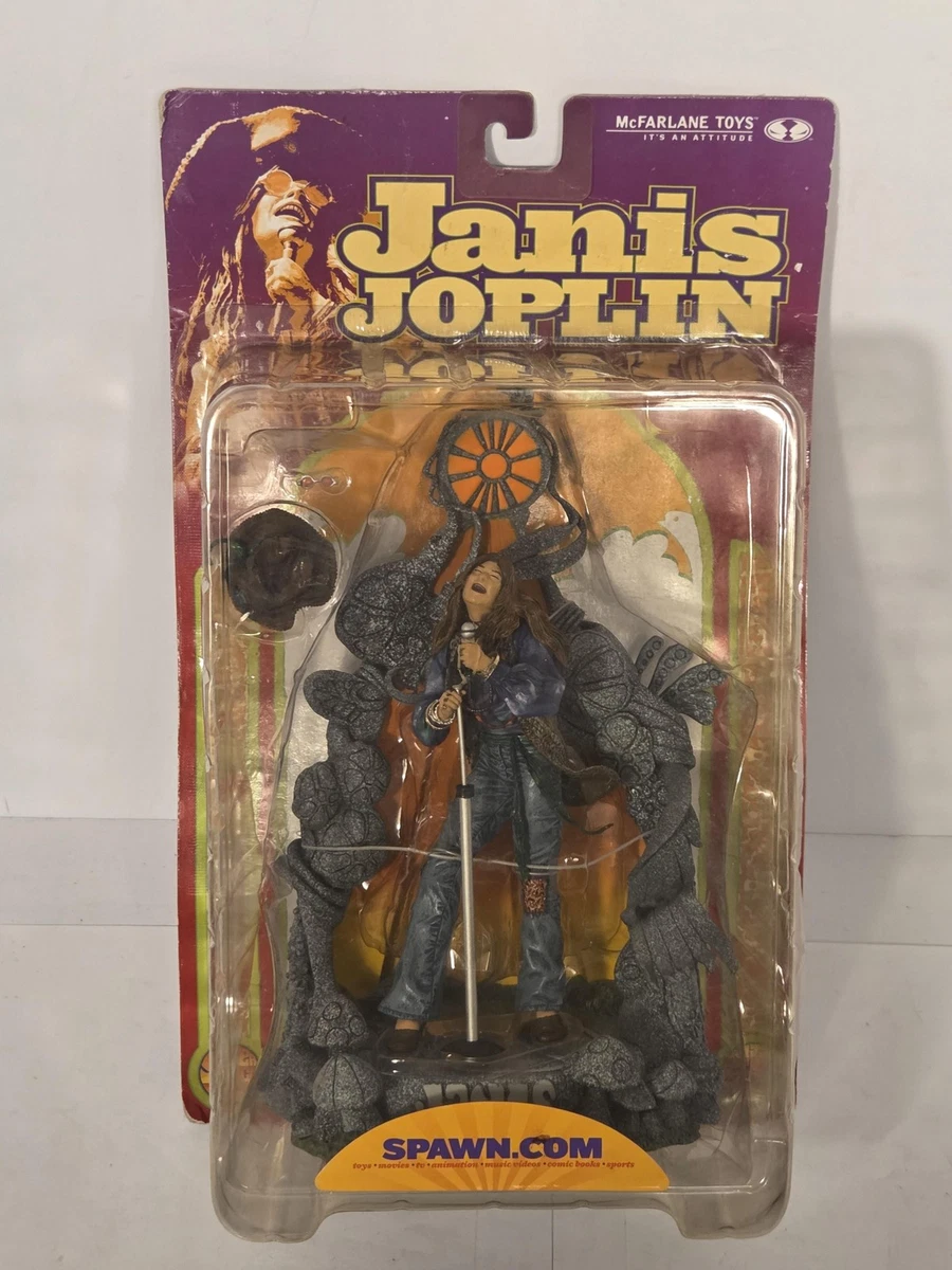 McFarlane Toys Janis Joplin Music 2000 Year Manufactured Action
