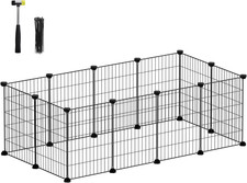 Outdoor Run DIY Small Animal Cage Rabbit Guinea Pig Metal Mesh 123 X 63 X 41 Cm 