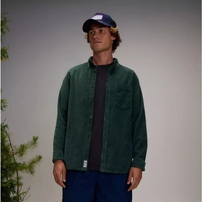 ALPINE DESIGN Corduroy Men's Shirt Faded Evergreen Medium NWT Outdoors