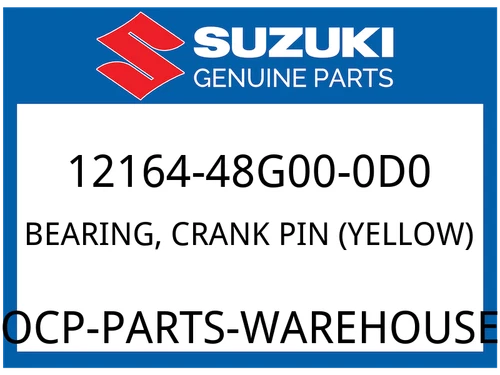 BEARING, CRANK PIN (YELLOW)