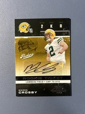 2007 Playoff Contenders Mason Crosby #196 Rookie Ticket Auto RC Packers
