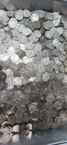 1000 Buffalo Nickels Dateless
