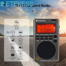 Full Band Portable Digital SSB Radio Receiver FM AM SW AIR VHF UHF Bluetooth