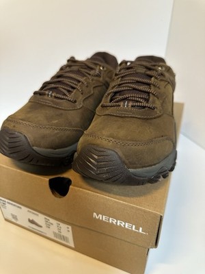 Mens Merrell Hiking Shoes 10 Brown/Earth Leather J003809Z Moab Adventure 3 WP